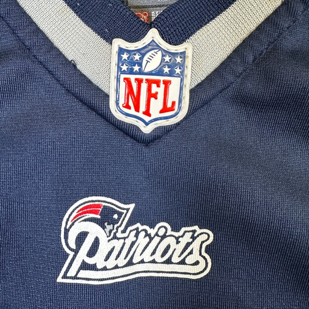 Nike New England Patriots Tom Brady 12 Navy Blue NFL Jersey Youth Large - Picture 4 of 15